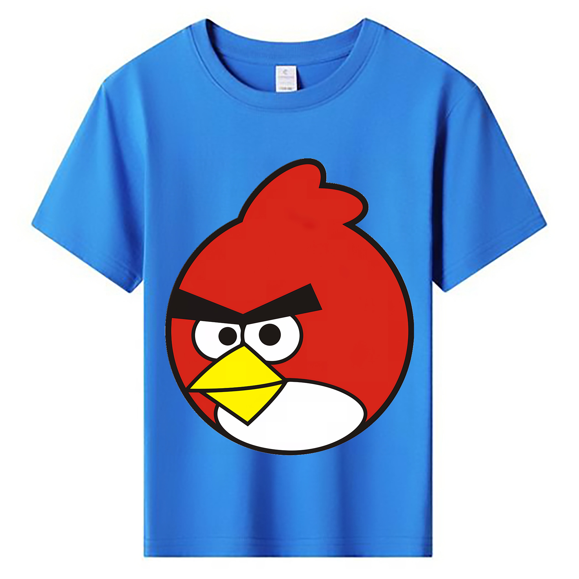 （画像用） Angry Birds アングリーバード 綿100％キッズTシャツ（フロントプリント）